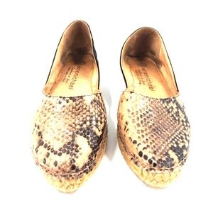 Eric Michael espadrille size 36 US 6 snake